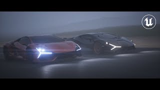 Lamborghini Revuelto vs Sián | Unreal Engine 5 Cinematic