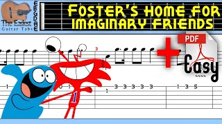 Foster's home for imaginary friends Theme Guitar Tab