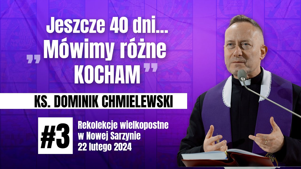 ks. Dominik Chmielewski - Pycha wyniosłość duma i pogarda dla drugiego człowieka