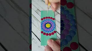 Dot Mandala for Beginners | Karima's Dots 2026 | #shorts #shortsfeed #shortsvideo