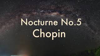 Chopin - Nocturne No.5 - Krystian Zimerman 1987 쇼팽 - 야상곡 5번 - 크리스티안 지메르만