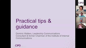 CIPD Coronavirus webinar series: Leading and communicating through crisis