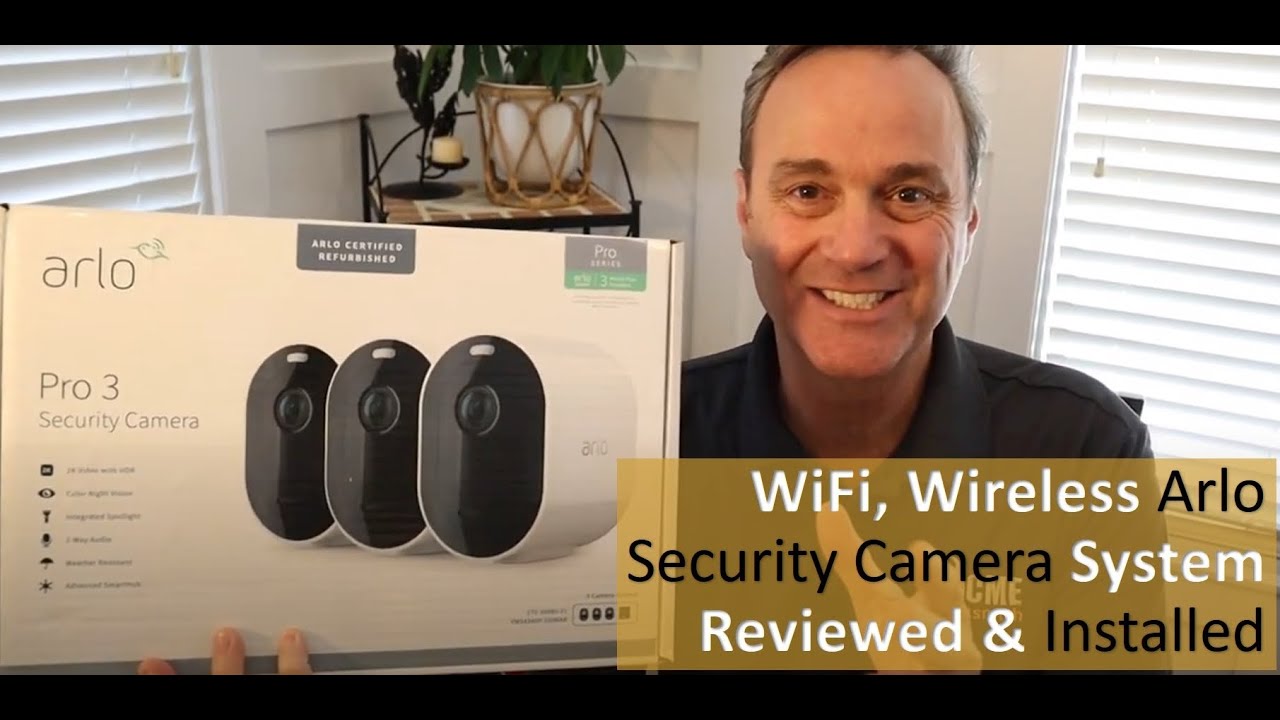 Best Outdoor Home Security Camera System? Arlo Pro Security Camera Review & Install