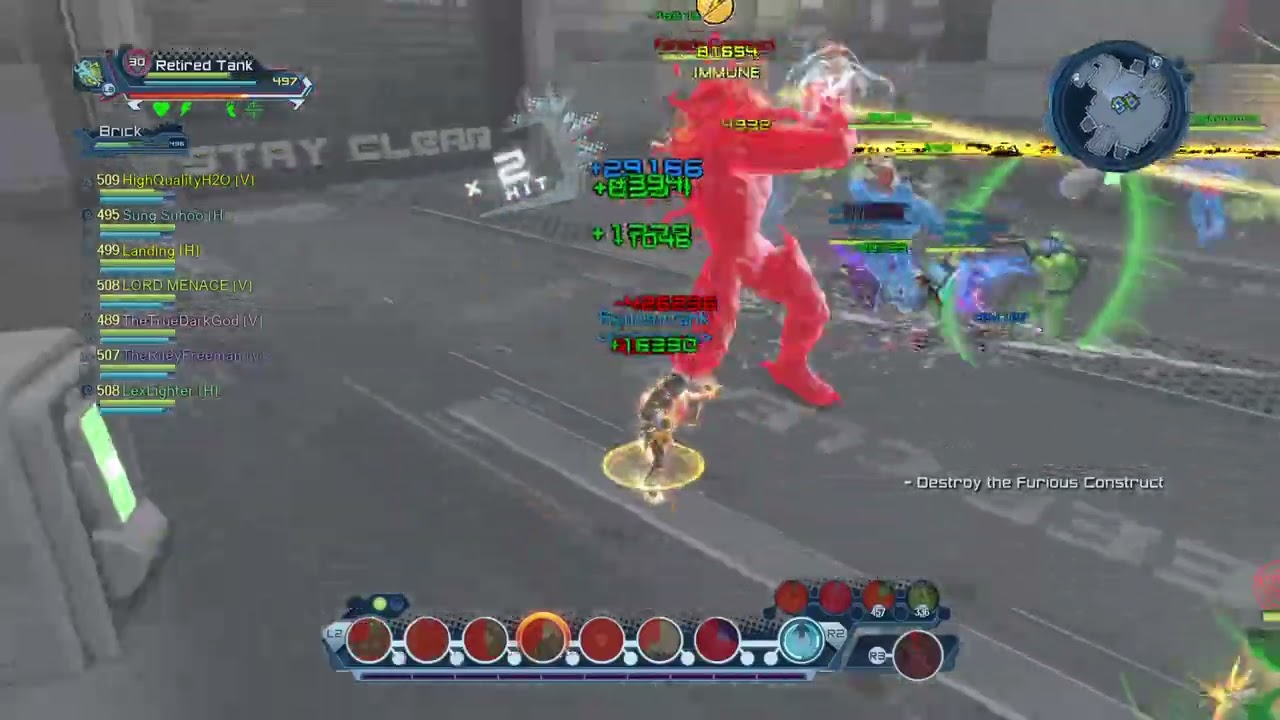 DCUO: Matron's Orphanage Elite | Earth Brick Tank POV