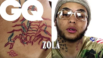 Zola révèle le secret de ses tatouages | Don't Touch My Tattoos | GQ