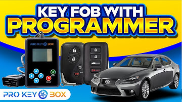 How To Easily Program Your 2006-2015 Lexus IS 250 Key Fob: Step-by-Step Guide DIY | ProKeyBox.com