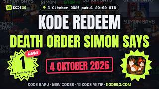 Death Order Simon Says Codes (October 2026) 🎁 Latest Codes Update October 4, 2026 — KodeGG