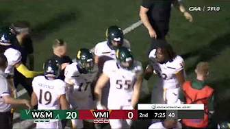 William & Mary Football's Clayton Dobler Scores First Career Touchdown Vs VMI thumbnail