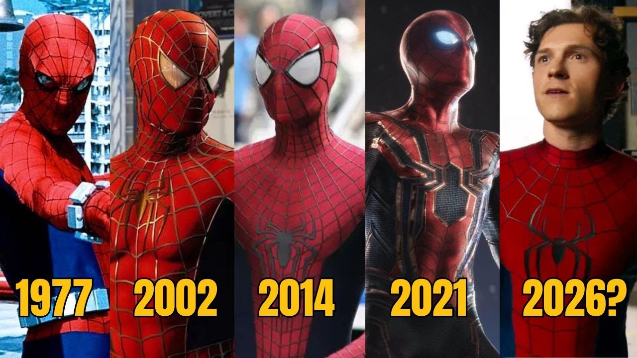 The Evolution of Spider-Man in Movies (1977-2026) - YouTube