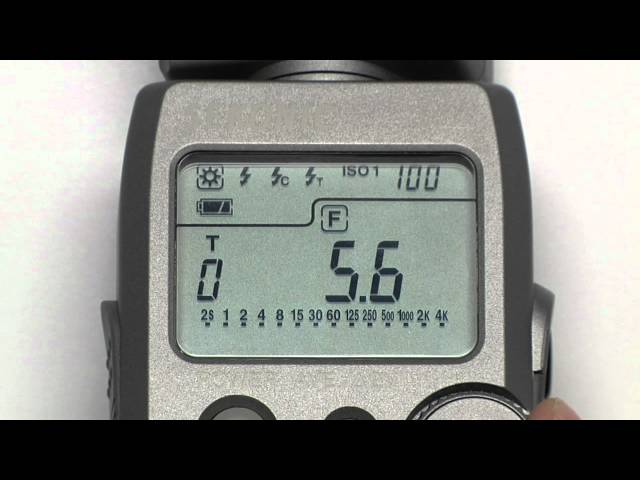 Sekonic L-358: Ambient Metering [Quick Start Guide Part 2 of 4] class=