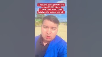 Đất gần cảng Cái Mép Phú Mỹ #batdongsan #bdsphumy