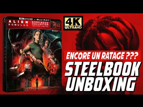 ALIEN ROMULUS ★ ANOTHER FLOP??? 🤔 4K UHD/BLU-RAY STEELBOOK UNBOXING!