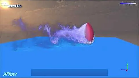 Sailing aerodynamics: Bearing away and trimming the gennaker