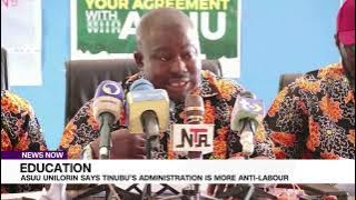 Education: Asuu Unilorin Says Tinubu’s Administration Is More Anti-Labour