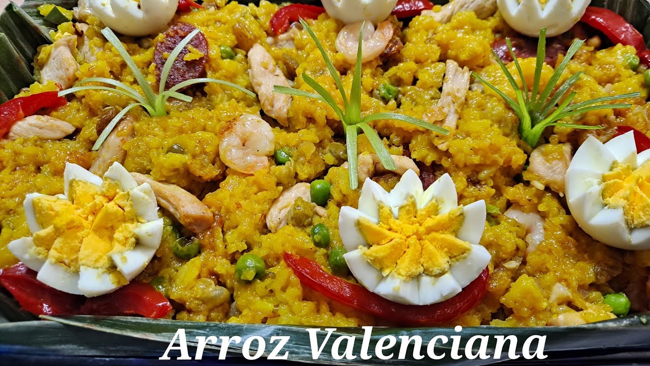Arroz Valenciana (My version) How to Cook Easy Arroz Valenciana
