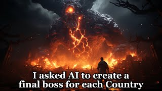 I asked AI to create a Final Boss for each Country