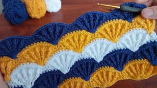 Wow!! Wonderful Very Very Easy Crochet Knitting ✔ Model Yapımı Çok Güzel Harika Tığ İşi Örgü Modeli