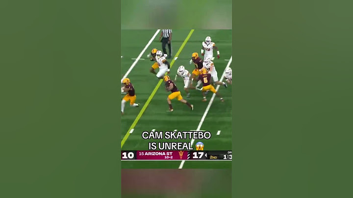 The Giants drafted a BEAST in Cam Skattebo