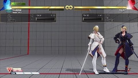 SFVAE FALKE Throw Stun to VT1 Loop Combos スト5AE ファルケ 前投げスタンからの各種トリガーループ