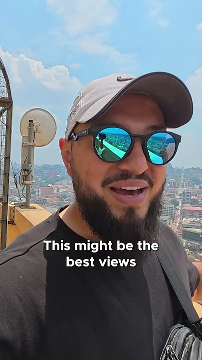 Breathtaking Views Of Kampala From Gaddafi Mosque In Kampala, Uganda 🇺🇬 #shorts