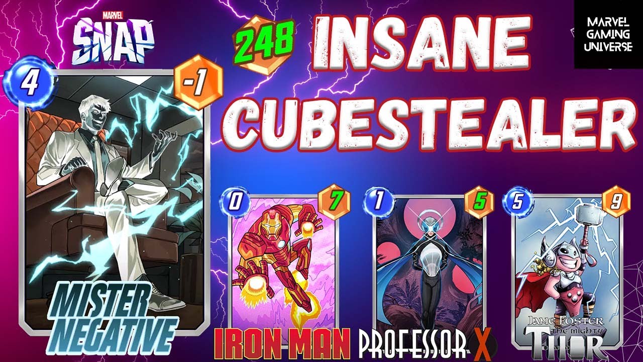 ULTIMATE CUBE HEIST DECK DOMINATES THE MARVEL SNAP 💥💀[MARVEL SNAP ...