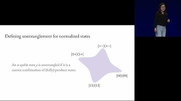 Ewin Tang: "High-Temperature Gibbs States are Unentangled and Efficiently Preparable" (QIP 2025)