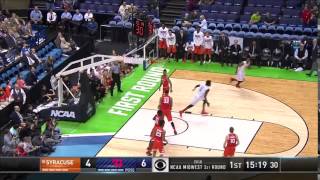Syracuse vs. Dayton: Steve McElvene dunk