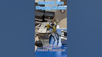 Feel the speed of this tape wrapping machine #guangri #transformers #manufacturing