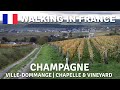 🇫🇷 Champagne - Ville-Dommange | Chapelle Saint-Lié and Vineyards [4K]