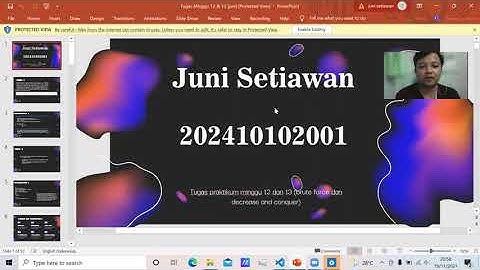 TUGAS PRAKTIKUM DESAIN & ANALISIS ALGORITMA ( A ) (brute force dan decrease and conquer )