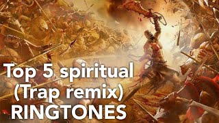 Top 5 best spiritual (Trap remix) RINGTONES download now. screenshot 3
