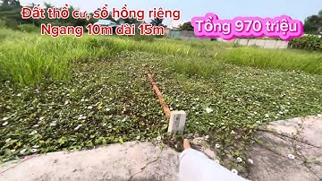 Đất thổ cư giá rẻ xây được 2 căn nhà, tặng GPXD .0901331162 Thi