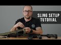 How to install a rifle sling  flatline fiber co  learn how to setup your new sling