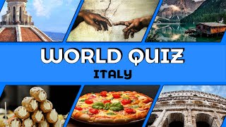 ITALY QUIZ - 20 TRIVIA QUESTIONS & ANSWERS | #W3 - How much do you know about Italy (Quiz Italia)? screenshot 1