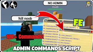 [UPDATED] FE Admin Commands Script | Fluxus • Arceus X