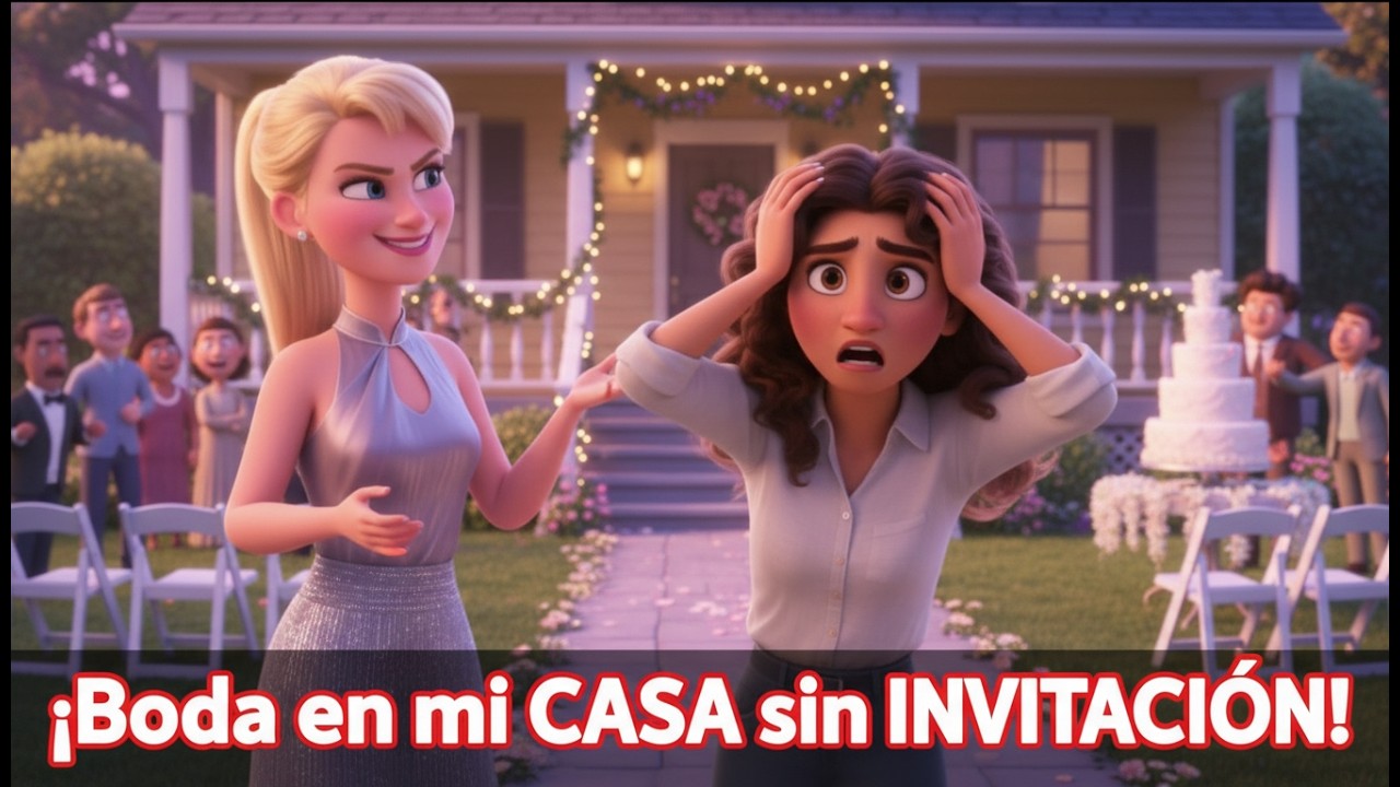 Mi cuñada planea una boda en mi casa y no estoy invitada