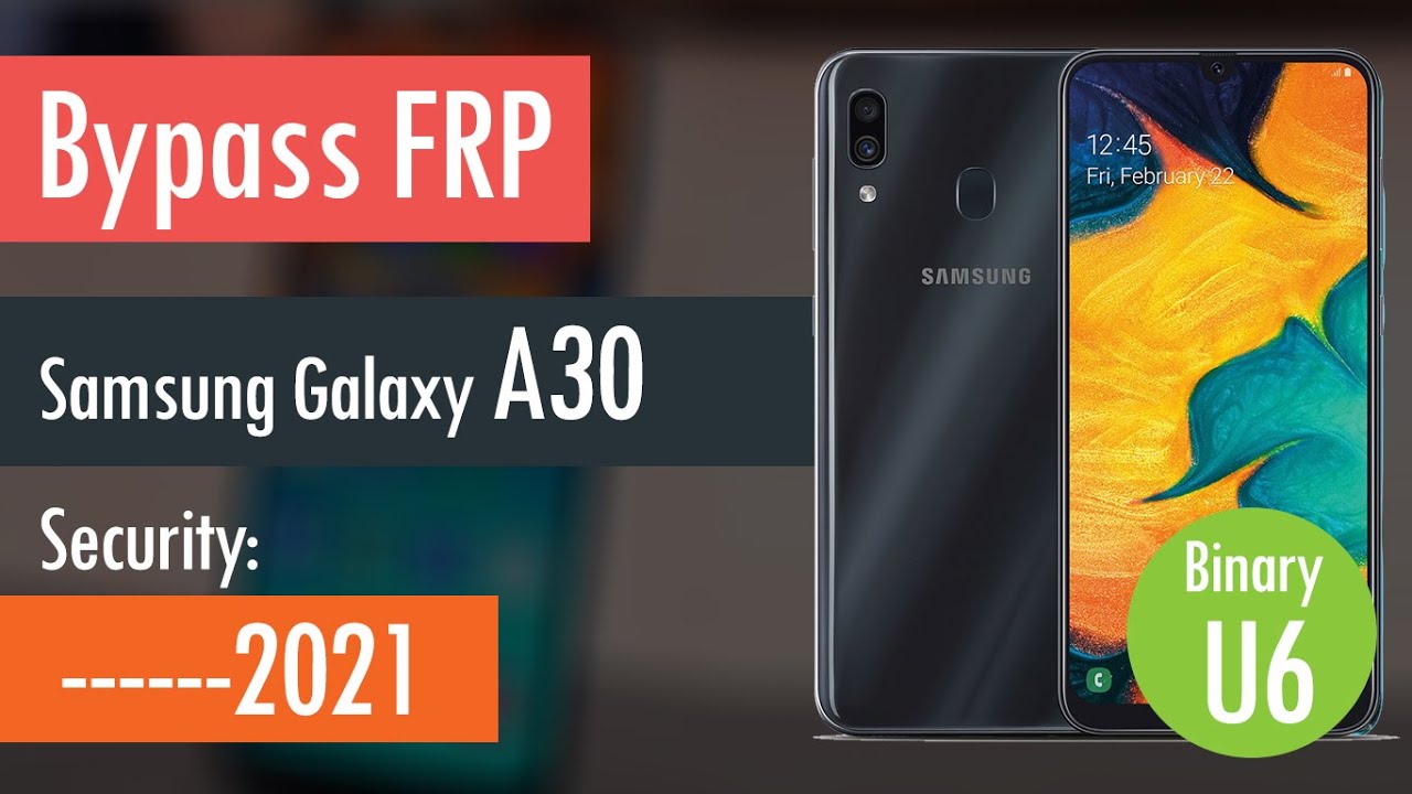Samsung a30 frp bypass android 11 u6 Clearance