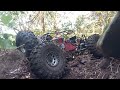 RC Crawler Rock Bouncer plays on the new dirt work!