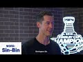 Jordan Binnington and Jordan Kyrou play Read My Lips