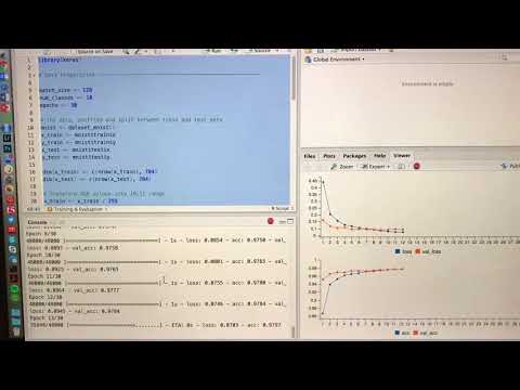 Testing an external GPU on a Mac using Keras and TensorFlow