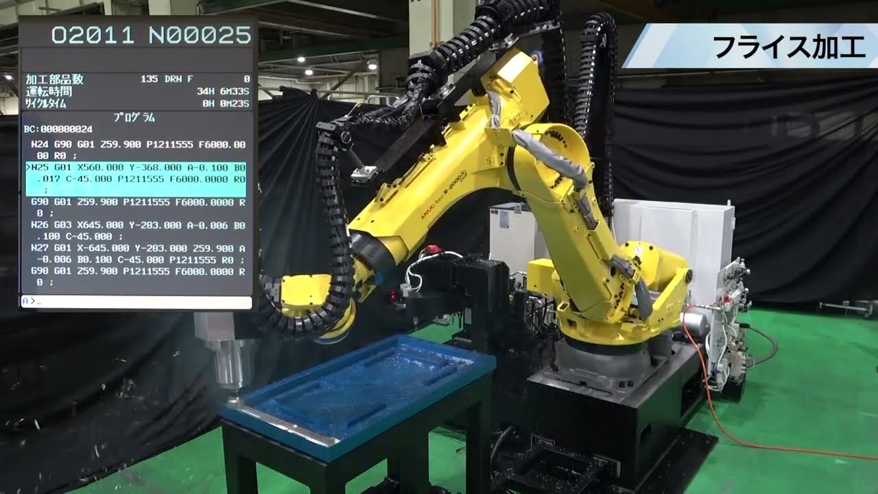 ロボット加工機 SAKU270F | sakurai-machinery