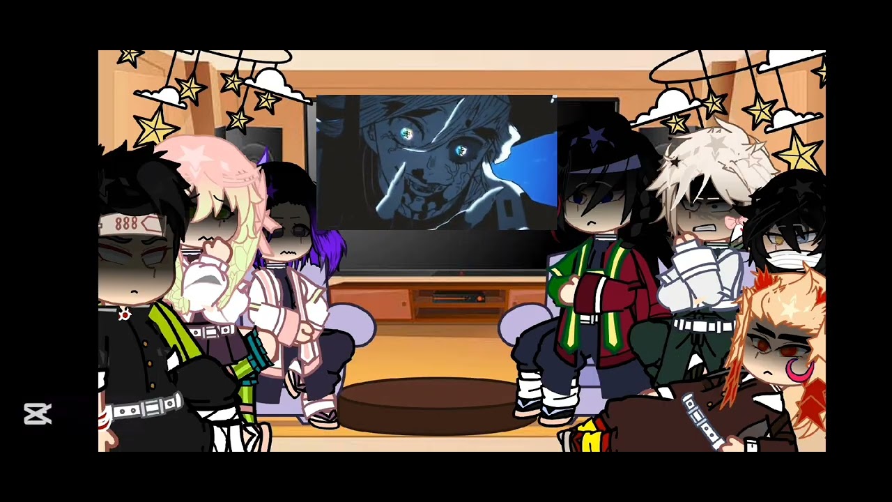 🌟Los pilares reaccionan al rap de shinobu vs douma(primer video del canal)