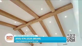 Change the look of your home in just a few days with Creative Beam Concepts
