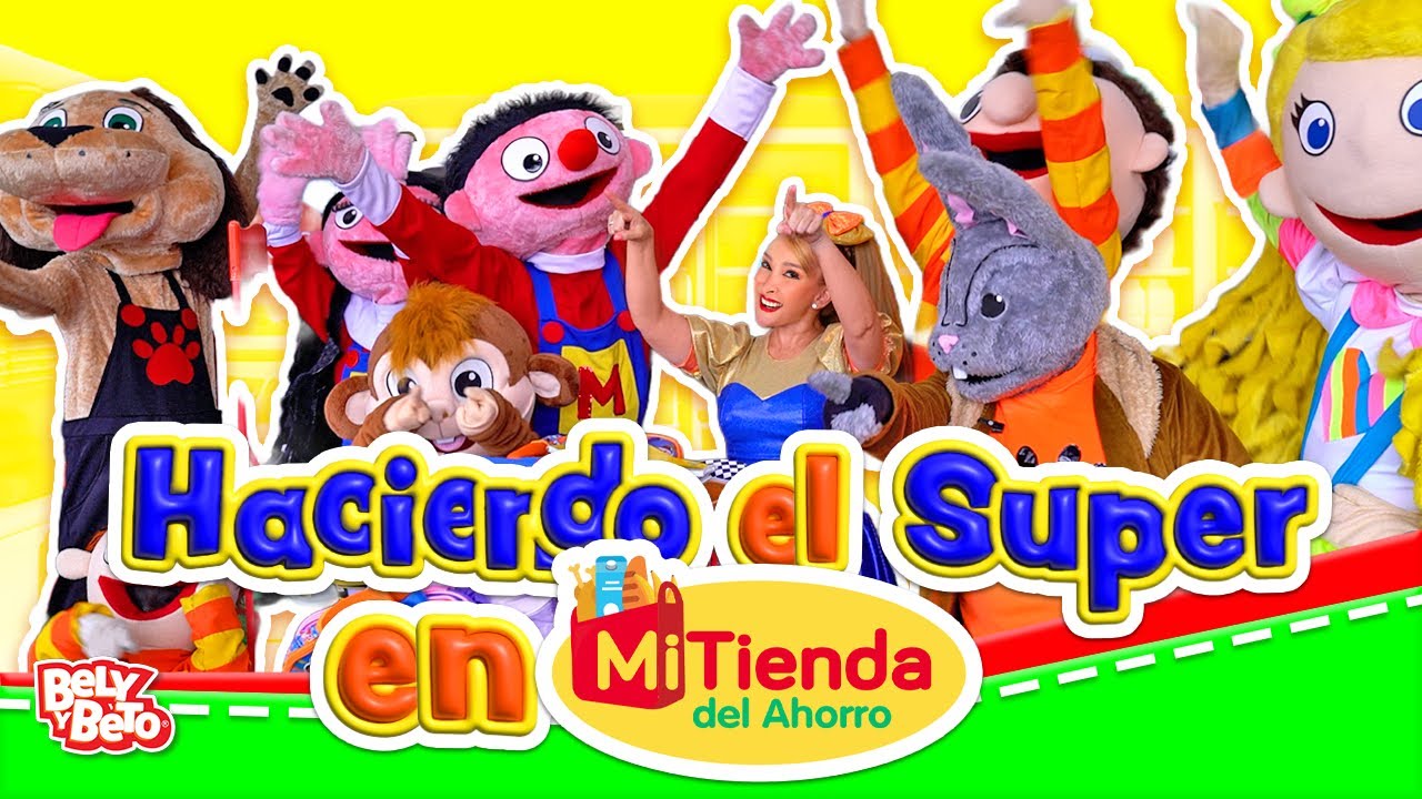 Haciendo la despensa en  Mi tienda del ahorro - Bely y Beto