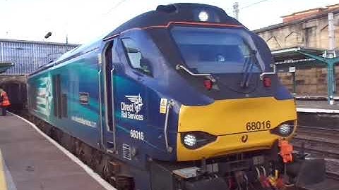 The Class 68 ‘UKLight’ Direct Rail Services (DRS) No.68016 