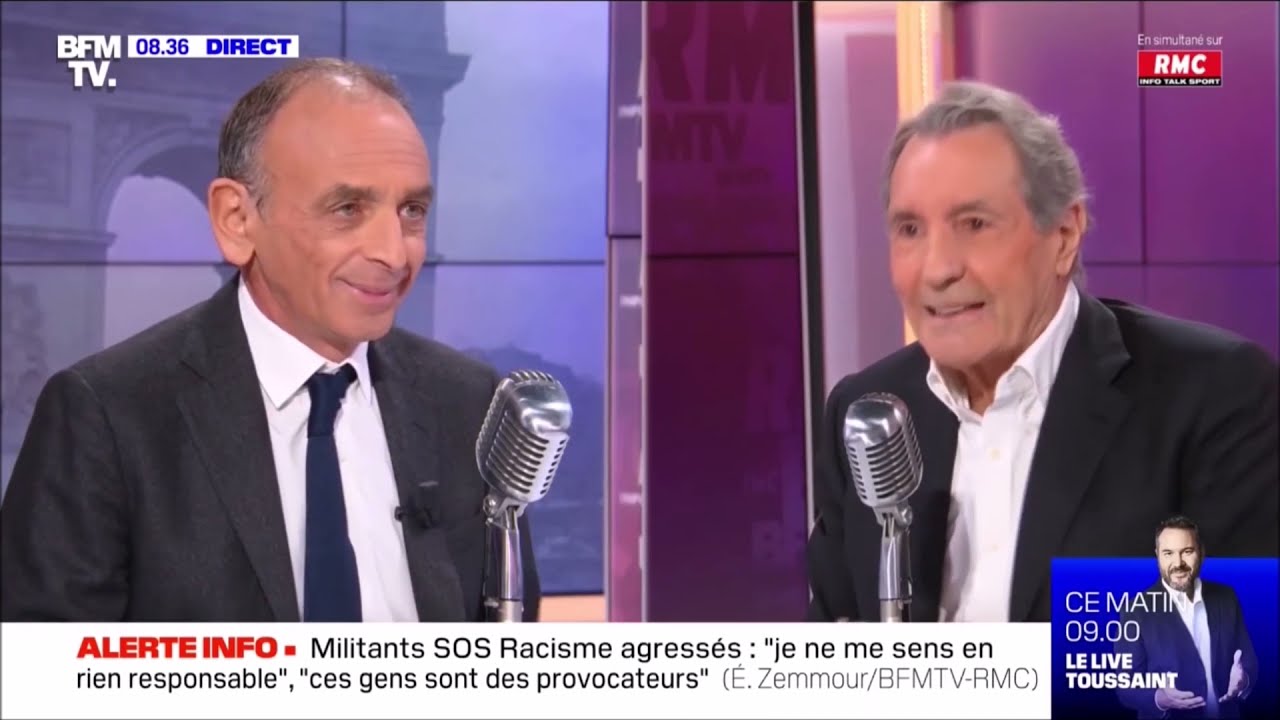 Bourdin  Zemmour  Vous pratiquez  la taqiya 