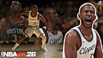 NBA 2K26 makes the most authentic and realistic version of Chris Paul