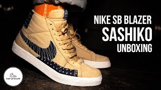 nike sb zoom blazer mid sashiko mystic navy