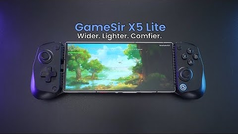GameSir X5 Lite — Wider. Lighter. Comfier. | Trailer