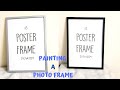 Easy DIY Guide: Transforming the Color of a Photo Frame in Just a Few Simple Steps